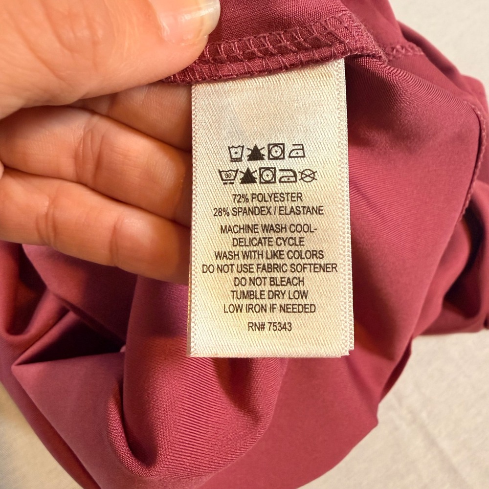 Tommy Bahama Golf Dress Womens S Pink Quarter Zip Floral Resort Athleisure EUC - Picture 6 of 9